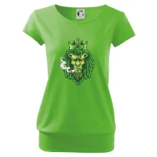 Zhulený lev zelený