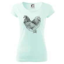 Slepice černobílá