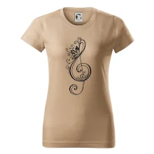 Houslový klíč kytky