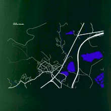 Chlumec 403 39 mapa s vodními toky