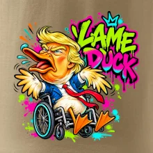 Trump lame duck graffiti