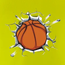 Basketbal míč v triku