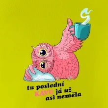 Tu poslední kávu já už asi neměla