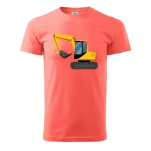 Bagr bez nápisu  z boku