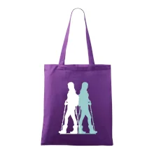 Nordic walking figury - žena