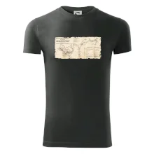 Mapa Báňské dráhy z Moravské Ostravy do Doubravy