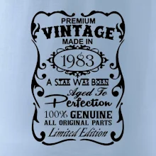 Vintage Etiketa - 1983