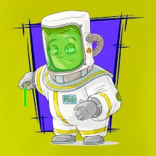 Vesmírný voják tmavě modrý