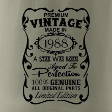 Vintage Etiketa - 1988