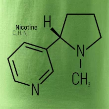 Molekulární struktura Nikotin