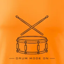 Drum mode on - jednoduchý buben s paličkami