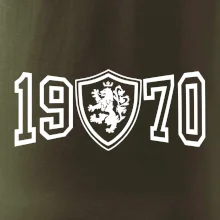Narozeninový motiv - znak - 1970