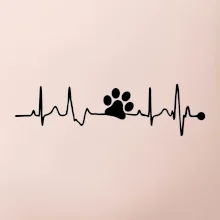 Ekg psí tlapka Ekg psí tlapka