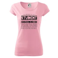 Being a student - bike