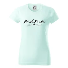 Triko máma psací se jmény dětí