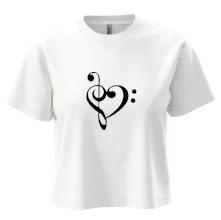 Houslový klíč srdce