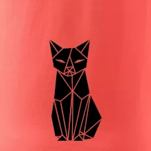 Origami kočka zepředu