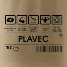 Čárový kód  - Plavec/plavkyně