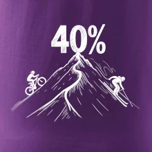 Narozeniny cyklista a lyžař 40