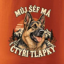 Můj šéf má čtyři tlapky - německý ovčák