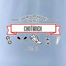Jsem v pohodě jsem z ... (vlastní název a jméno)
