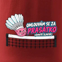Badminton omluva za prasátko