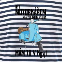 Být motorkářem nebyla moje volba skútr