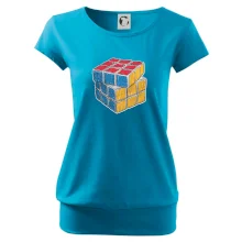 Rubikova kostka kreslená