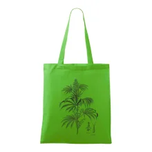 Konopí kytka černobílá