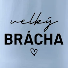 Velký brácha - nápis na prsou