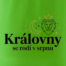 Královny se rodí v srpnu - lev a měsíc