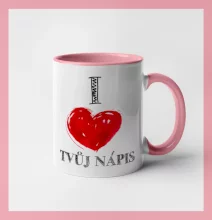 I love malované srdce - vlastní nápis I love malované srdce - vlastní nápis