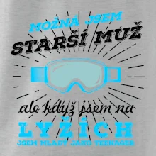 Lyže - možná jsem starší muž