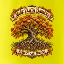 Naše zlatá babička kořeny naší rodiny dub