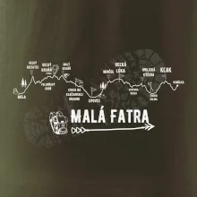 Profil kopca - Malá fatra