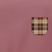 Flanelové triko hnědé