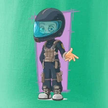 Vesmírný voják fialový