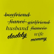 Partnerské triko nastávající rodiče