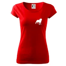 Americký stafordširský teriér  Na prsu