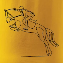 Jízda na koni jedním tahem