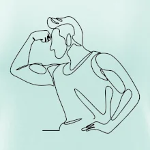 Posilování biceps jedním tahem