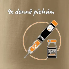 4x denně píchám Insulin