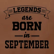 Legends are born in September