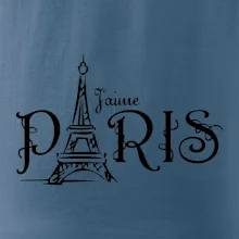 Paris nápis Eiffelovka rovný