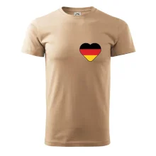 Germany love malé - Německá vlajka