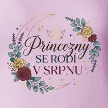 Věneček - princezny se rodí v srpnu