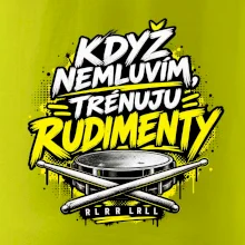 Když nemluvím trénuju rudimenty - bubenické paličky
