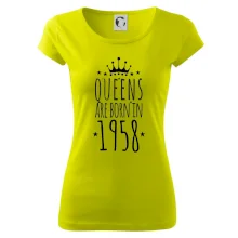 Queens are born in 1958