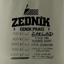 Ceník zedníka - cena za metr