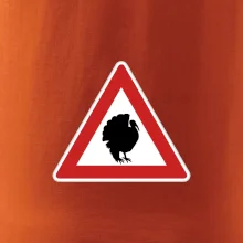 Dopravní značka - krocan
